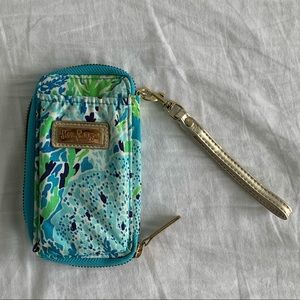 Lilly Pulitzer Wrist Wallet Phone holder